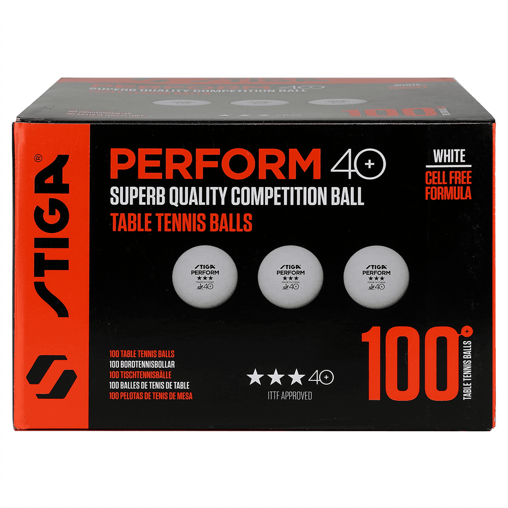 STIGA Ball Perform ABS - White 100-P