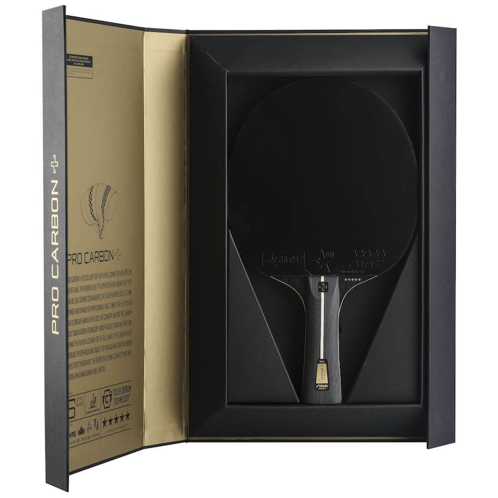STIGA Bat Pro Carbon Plus - 5-Star - Bat Pro Carbon Plus - 5-Star