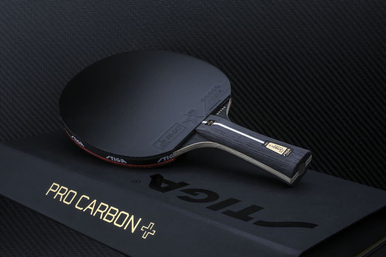 STIGA Bat Pro Carbon Plus - 5-Star - Bat Pro Carbon Plus - 5-Star