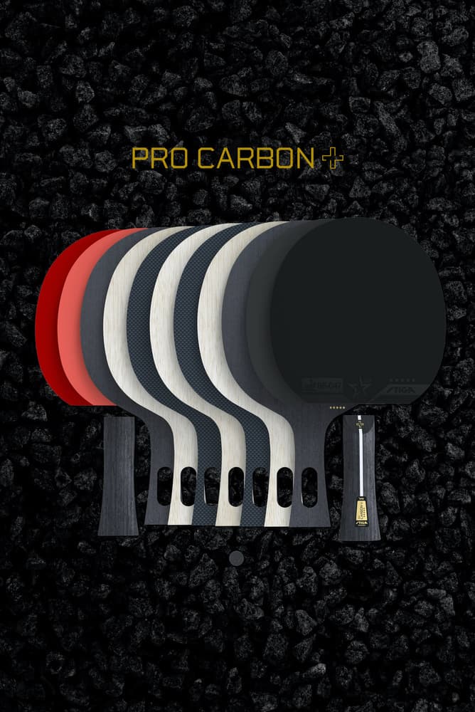 STIGA Bat Pro Carbon Plus - 5-Star