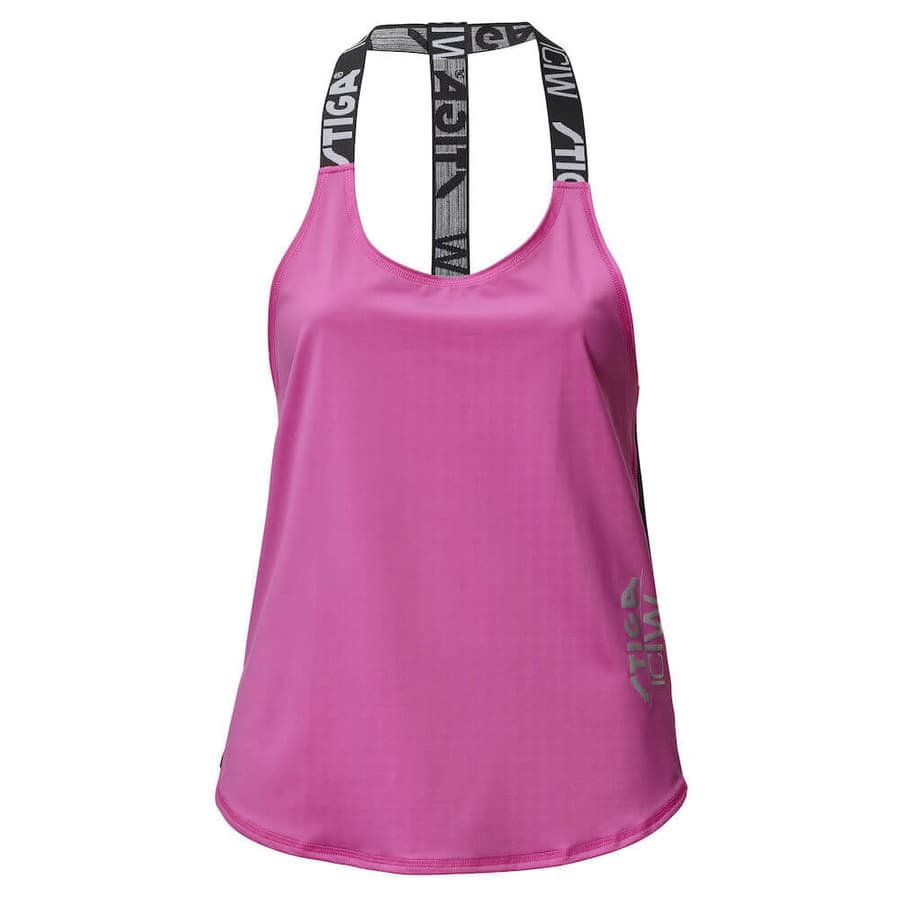 STIGA Tank Top Agility - Pink/Black