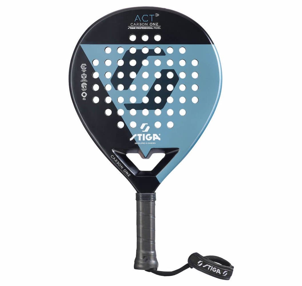 STIGA Padel Racket ACT - Black/Blue