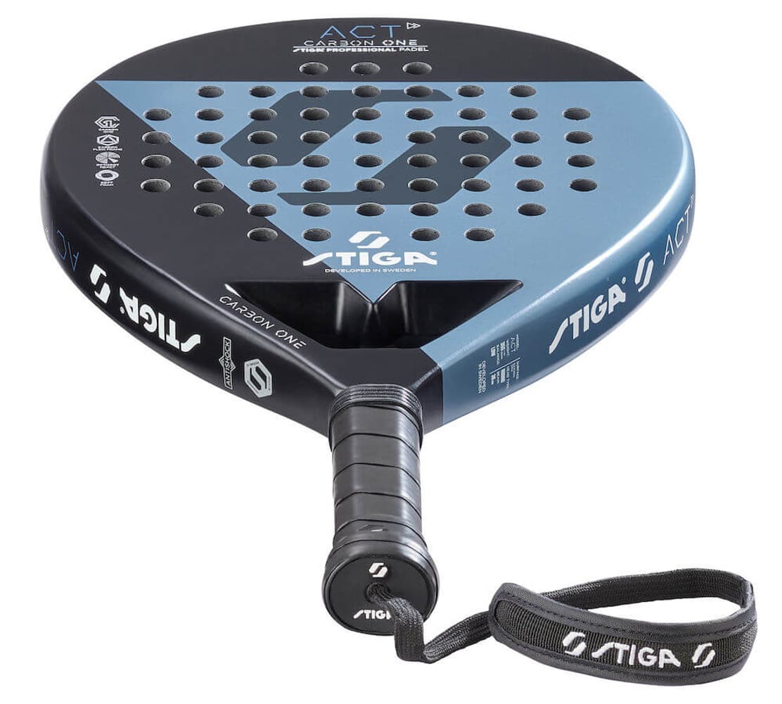 STIGA Padel Racket ACT - Black/Blue