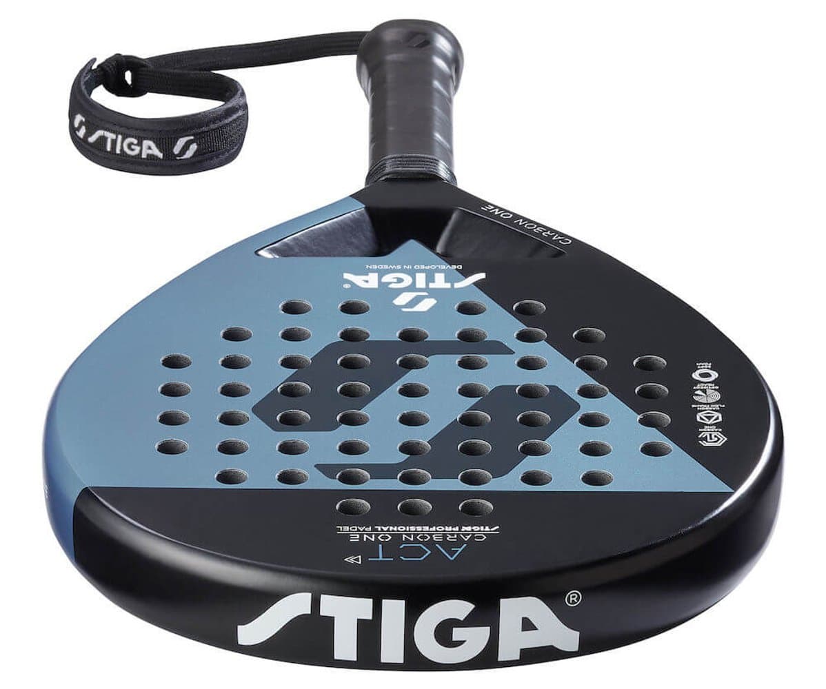 STIGA Padel Racket ACT - Black/Blue