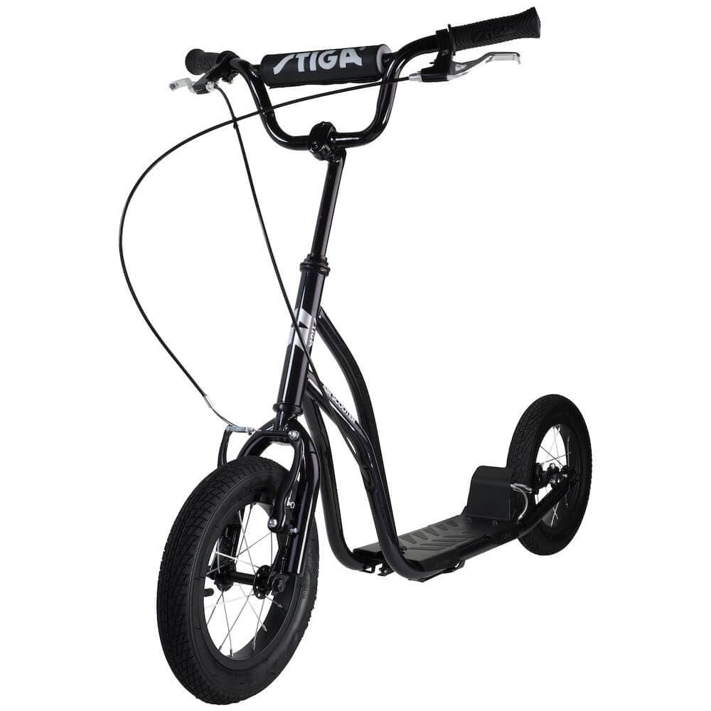 STIGA STR Air Scooter 12 Inch Black - Black