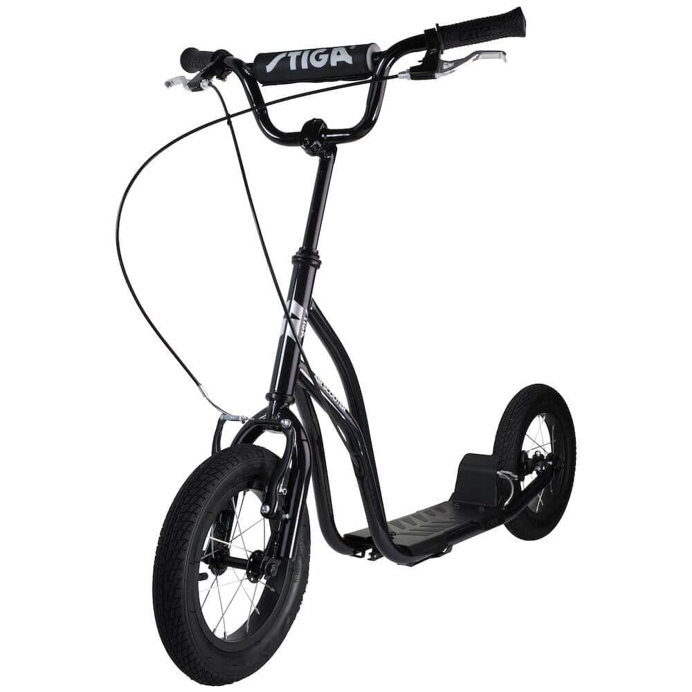 STIGA STR Air Scooter 12 Inch Black - Black