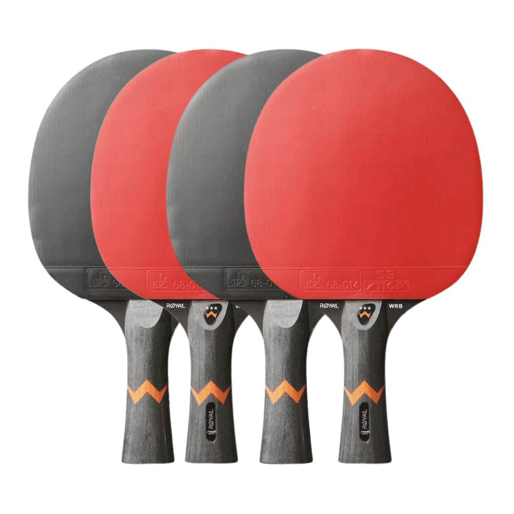 STIGA Royal Three Star WRB 4-Pack