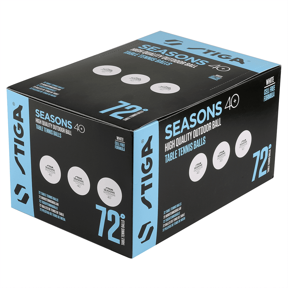 STIGA Ball Seasons Outdoor White 72-pack