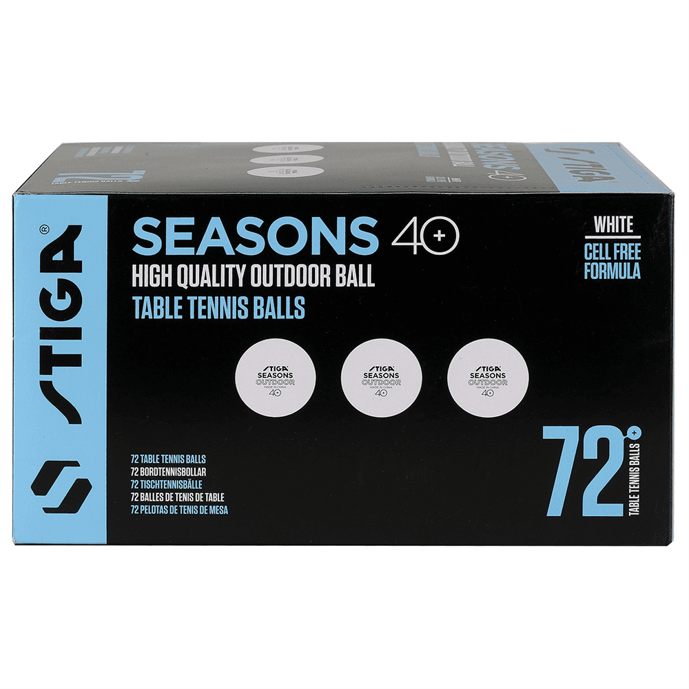 STIGA Ball Seasons Outdoor White 72-pack