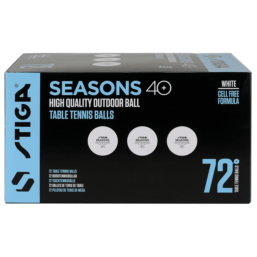 STIGA Ball Seasons Outdoor White 72-pack