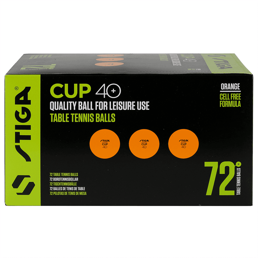 STIGA Ball Cup ABS Orange 72-pack