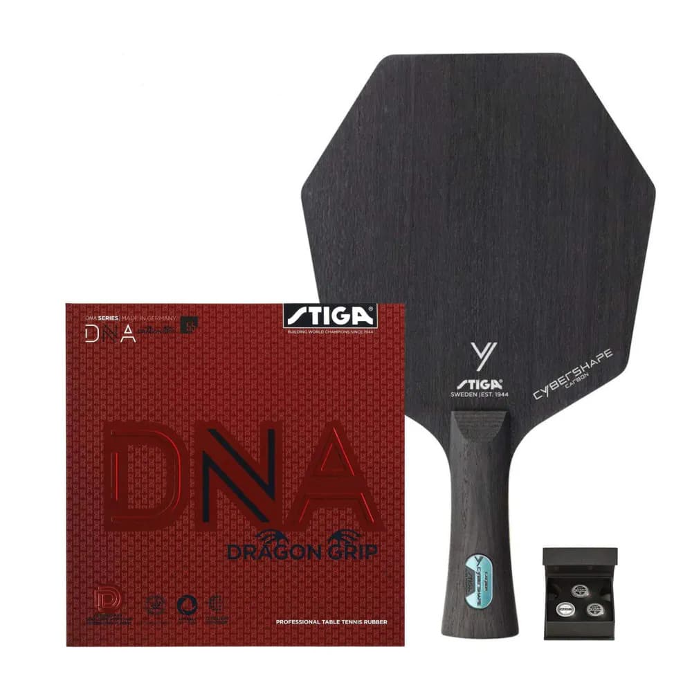 STIGA CYBERSHAPE® Carbon CWT DNA Dragon grip 2.3