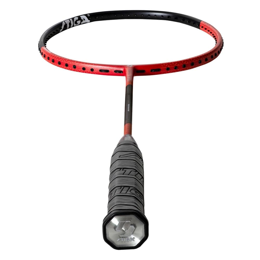 STIGA Badminton Progress - Red Unstrung