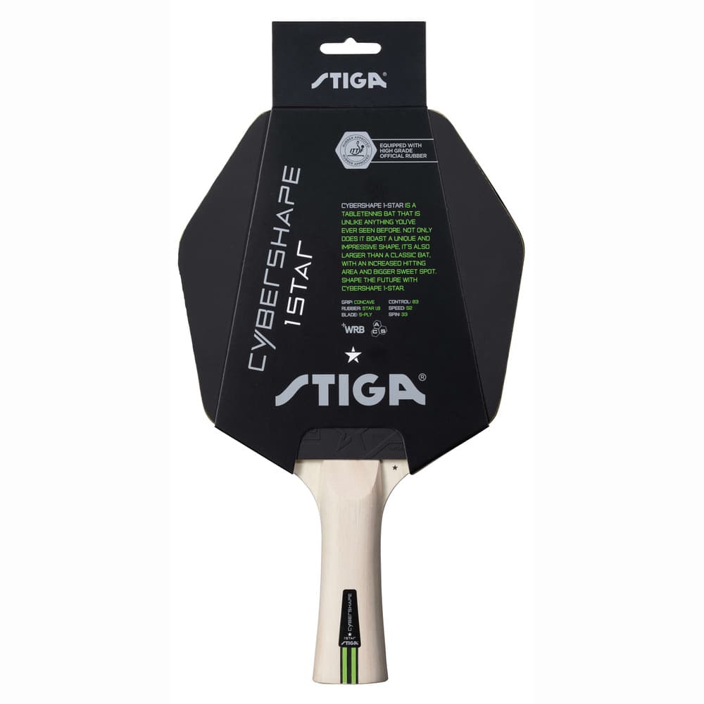 STIGA CYBERSHAPE® 1 Star 2-Pack