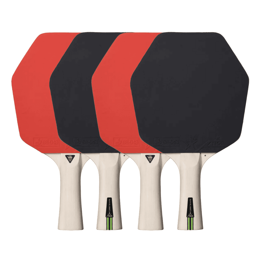 STIGA CYBERSHAPE® 1 Star 4-Pack