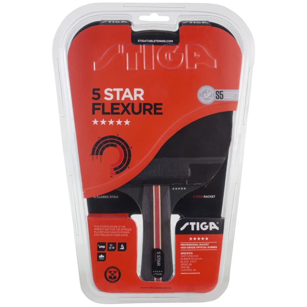 STIGA Flexure 5-Star 4-Pack