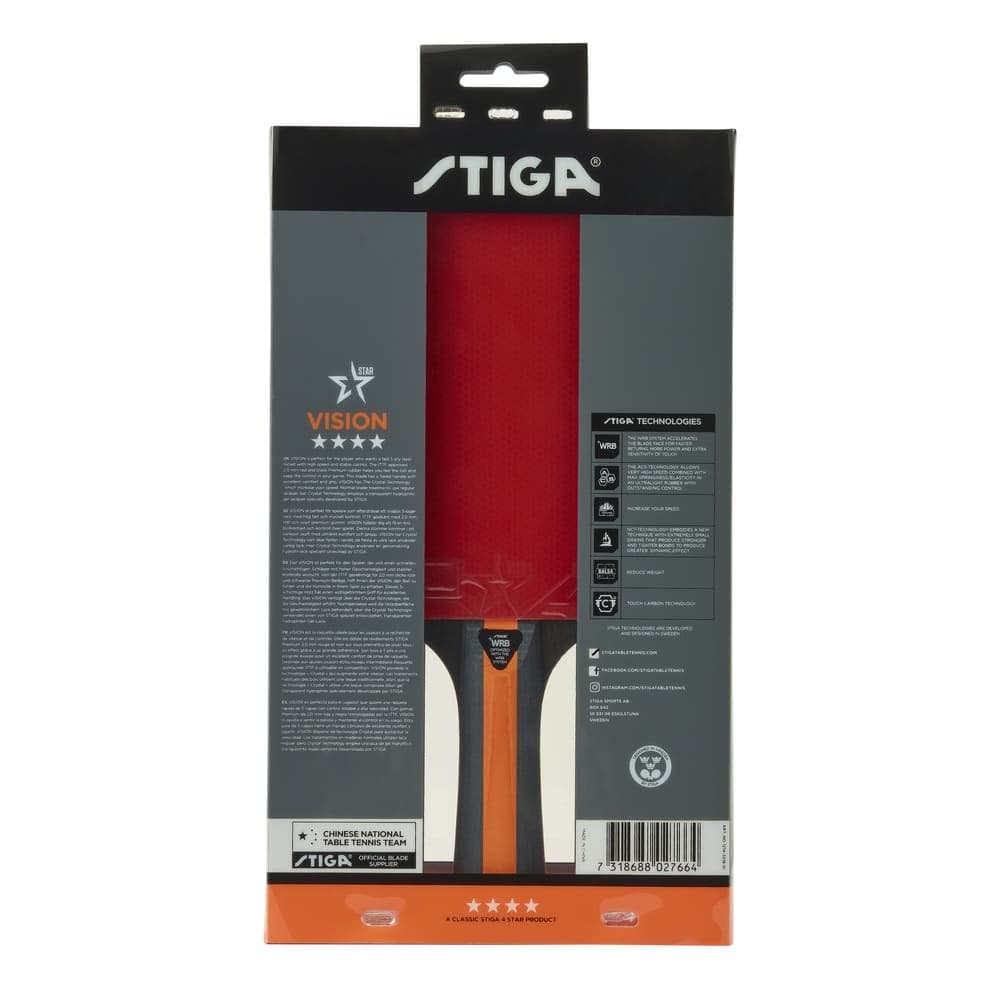 STIGA Vision 4-Star 2-Pack