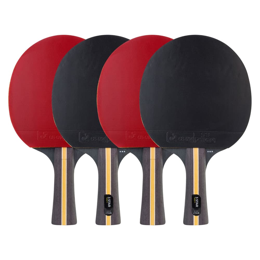 STIGA Trinity 3-Star 4-Pack
