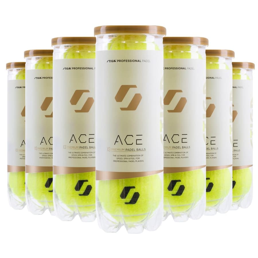 STIGA Padel Ball ACE 12-Pack