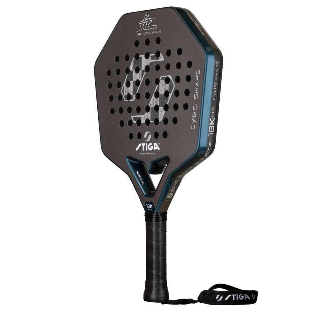 STIGA Padel Racket 18K Hard Adam Edt. CYBERSHAPE® - 18K H Adam Edt