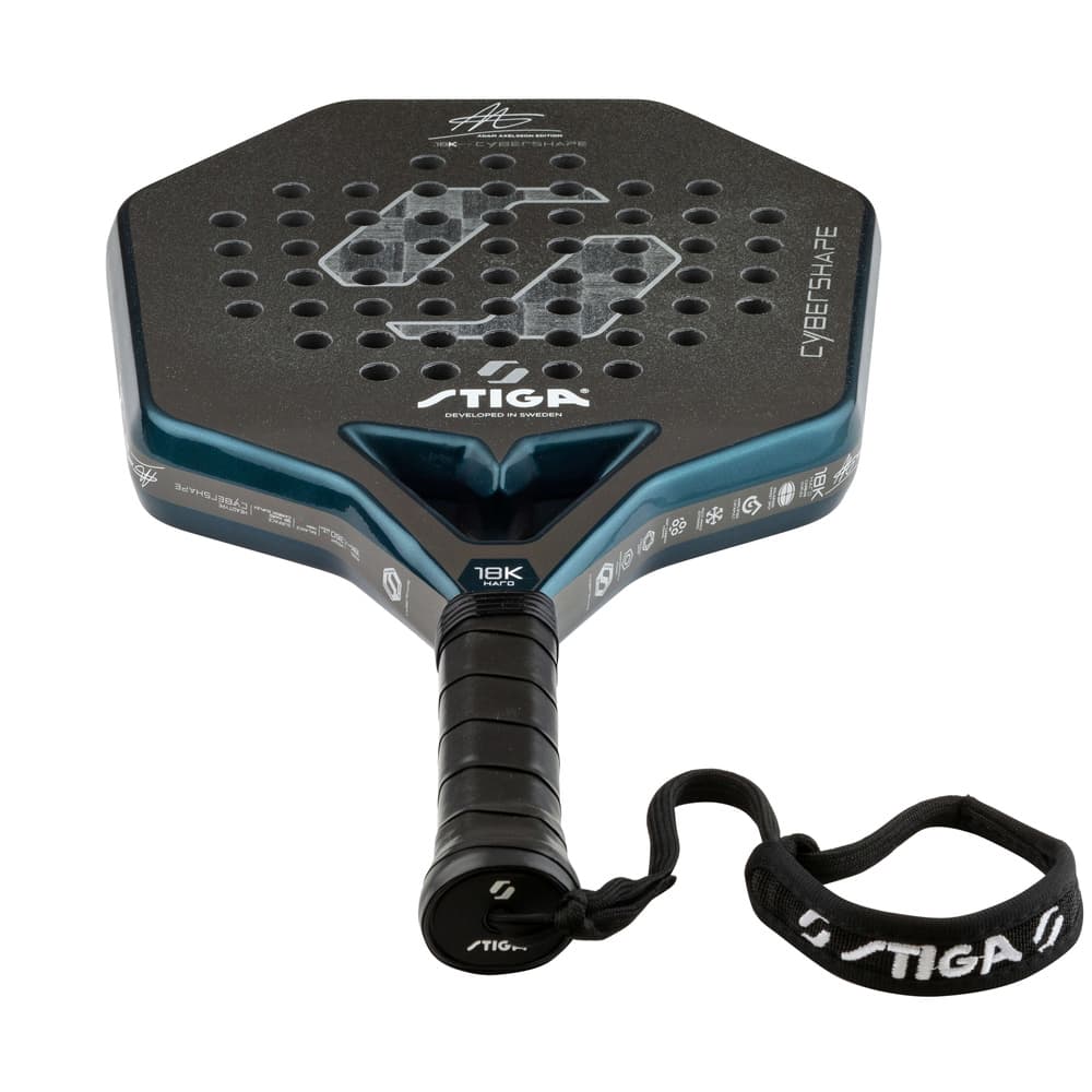 STIGA Padel Racket 18K Hard Adam Edt. CYBERSHAPE® - 18K H Adam Edt