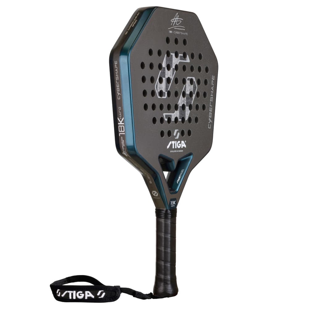 STIGA Padel Racket 18K Hard Adam Edt. CYBERSHAPE® - 18K H Adam Edt