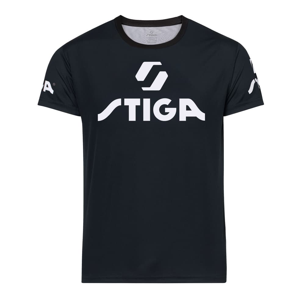 STIGA Shirt Player Black 4-Pack