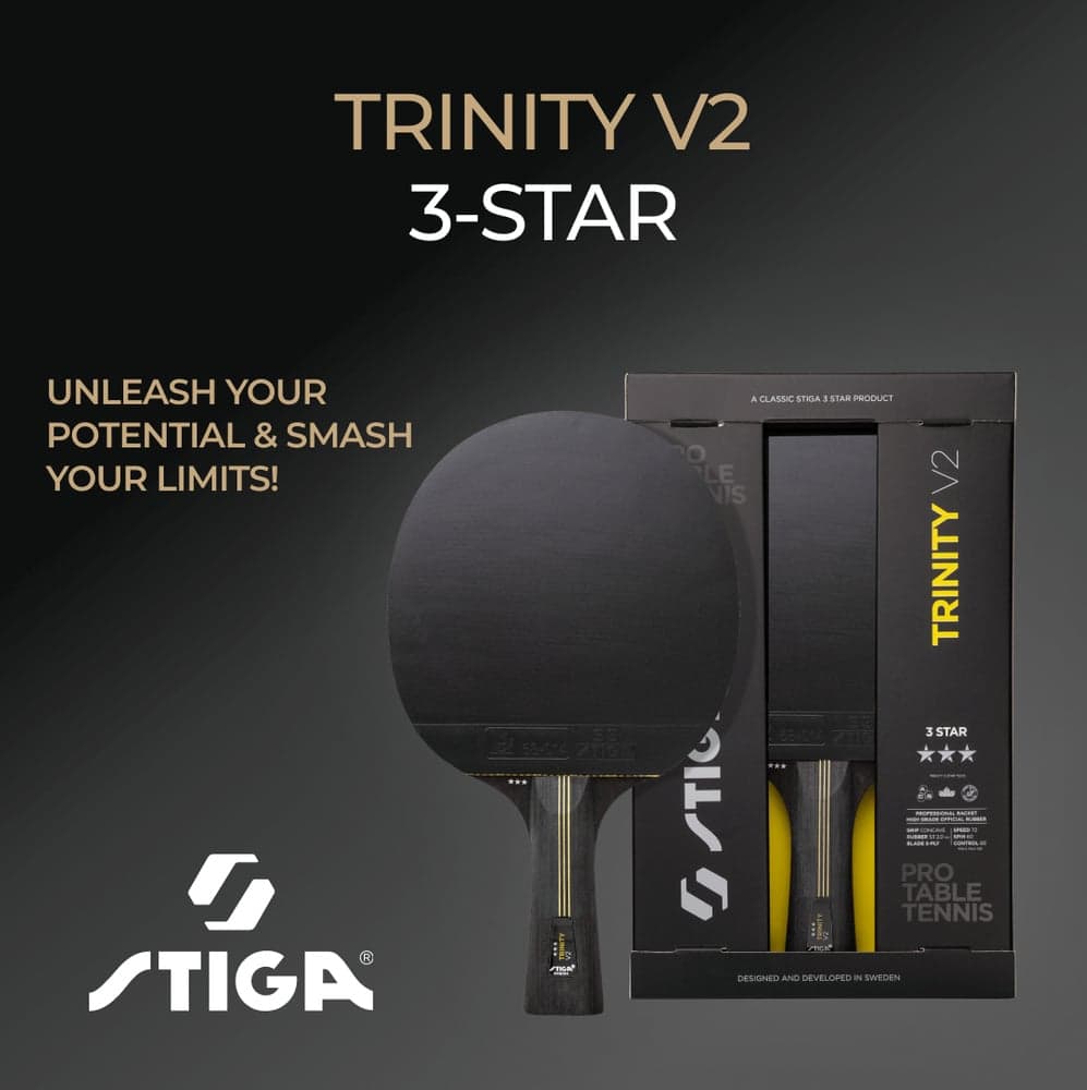 STIGA Bat Trinity V2 - 3-Star - Bat Trinity V2 - 3-Star