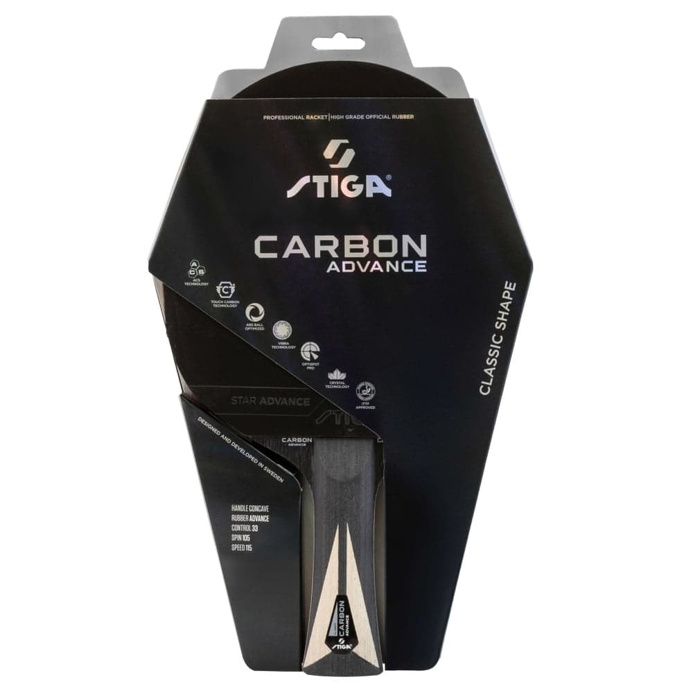 STIGA Bat Carbon Advance - Round