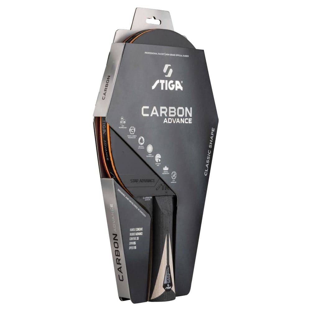 STIGA Bat Carbon Advance - Round