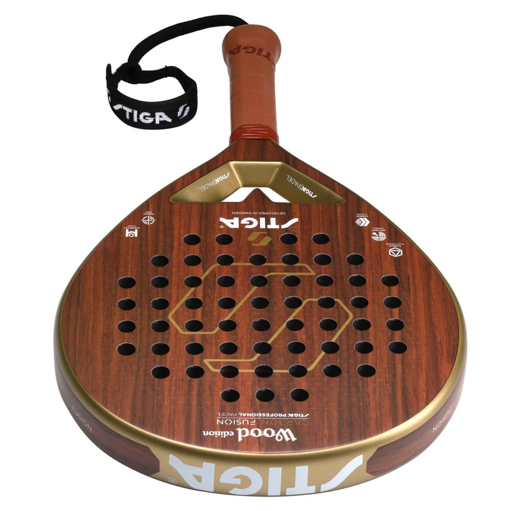 Padel Rose Racket Wood Edition – retro-inspired padel racket with a luxe feel | STIGA Sports