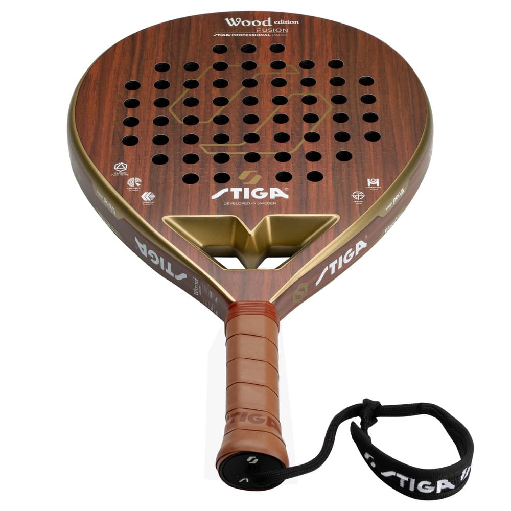 Wood Edition – retro-inspired padel racket with a luxe feel | STIGA Sports